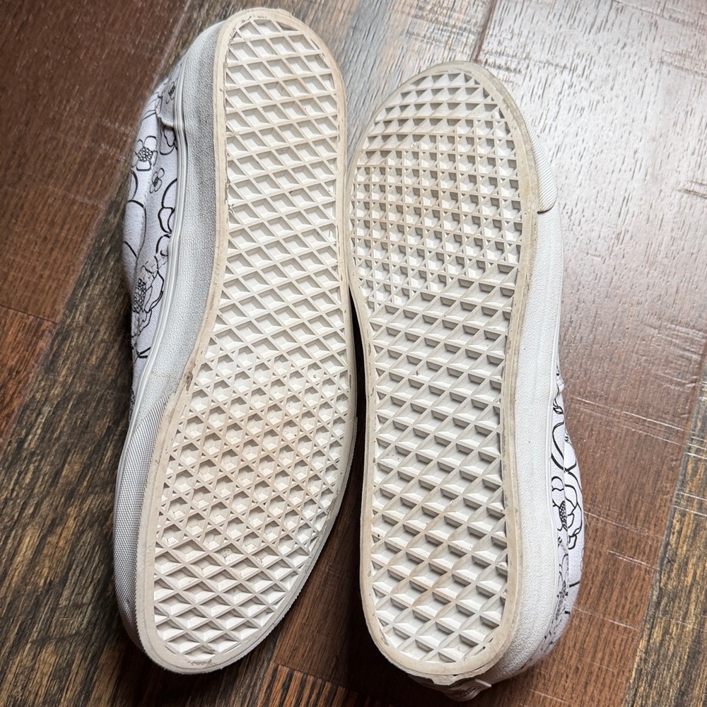 Vans Era U-Color Floral Shoes -Size 10 - Picture 3 of 6